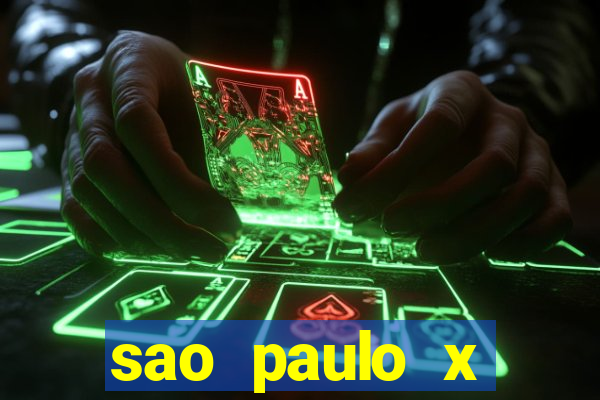 sao paulo x palmeiras palpite